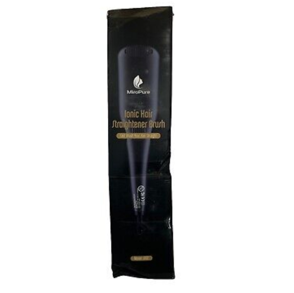 NWT PINK MIRCOPURE IONIC HAIR STRAIGHTENER BRUSH MODEL S102 HAIR CARE TOOL - Picture 8 of 8